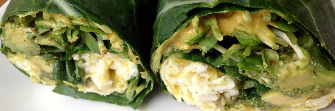 Simple Green Breakfast Wraps