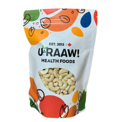 Organic Dry-Roasted Sea Salted Cashews - U-RAAW! Health Foods