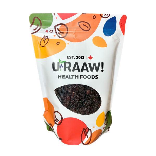 Organic Dried AJ Infused Blueberries - U-RAAW! Health Foods