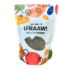 Organic Dark Chia Seeds - U-RAAW! Health Foods