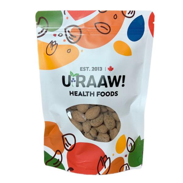 Organic Dark Chocolate Covered Almonds - U-RAAW! Health Foods