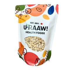 Organic Dry-Roasted Salted Peanuts - U-RAAW! Health Foods