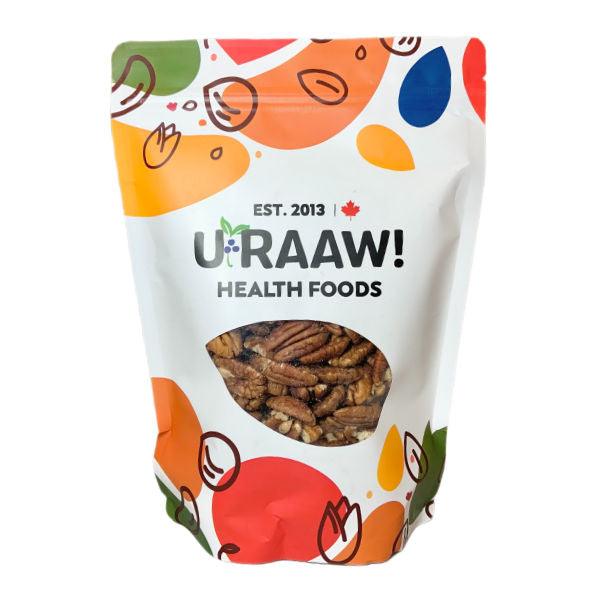 Organic Pecans (Shelled) - U-RAAW! Health Foods