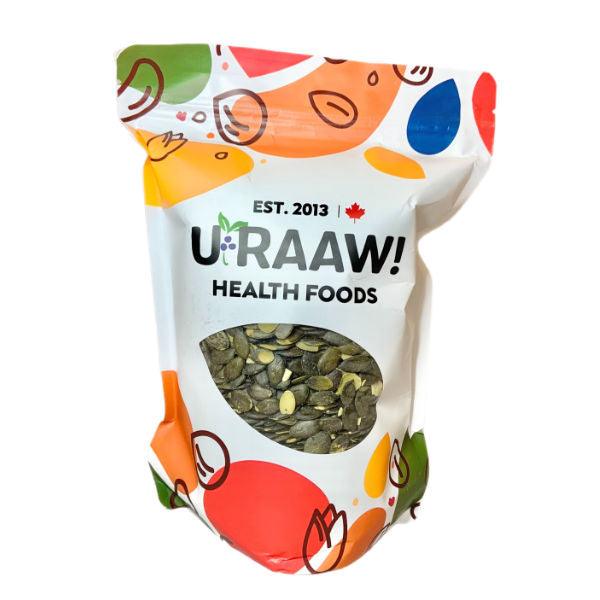 Organic European Pumpkin Seeds - U-RAAW! Health Foods