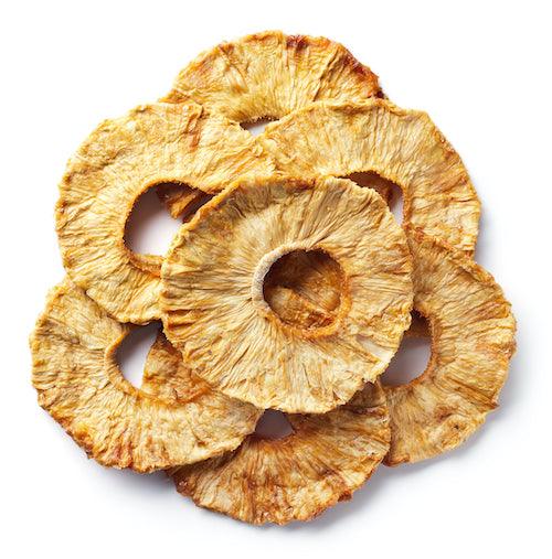 Organic Dried Pineapple Pieces - U-RAAW! Health Foods