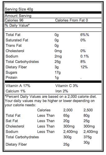 Organic Dried Prunes (Pitted) - U-RAAW! Health Foods