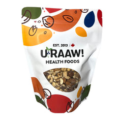 Organic Dry-Roasted Nut Mix - U-RAAW! Health Foods