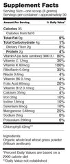 Organic Wheatgrass Powder - U-RAAW! Health Foods