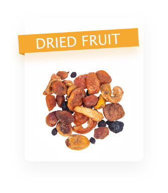 Organic Dried fruit
